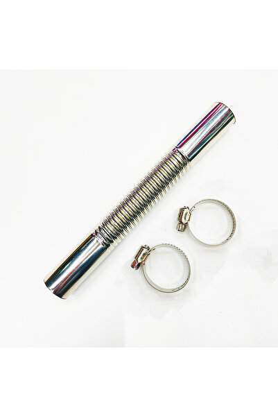 Choice PYG-15cm 15cm Car Auto Air Parking Heater Exhaust Pipe 2 Clamps Fuel T...