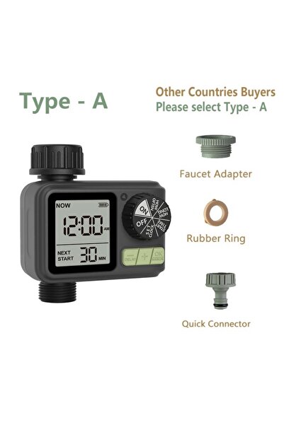 Choice1 مؤقت ري قابل للبرمجة M05-BS، نظام ري أوتوماتيكي للحدائق الخارجية، خرط...