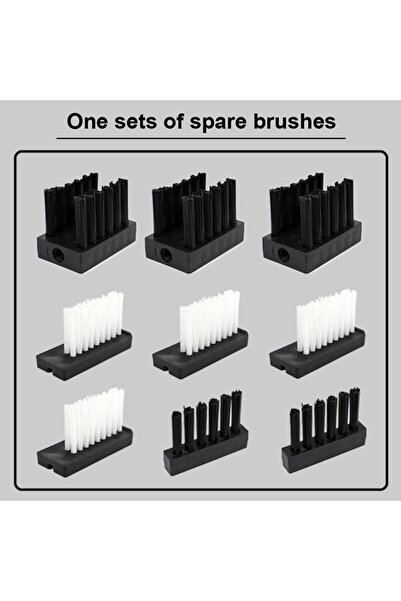 Choice3 Replacement Brushes Chain Cleaner Mountain Cycling Cleaning Kit Porta...
