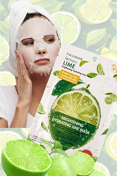 qualitytime Lime Limon Özlü Yüz Maskesi Sebum Dengeleyici ve Gözenek Sıkılaşt...