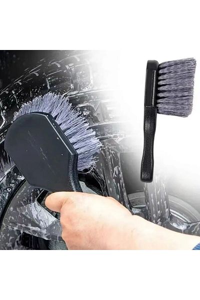 Choice Car Wheel Cleaning Brush Detail Brush Short Handle Tire Rim Washing Brush Vehicles Cleaning Maint...
