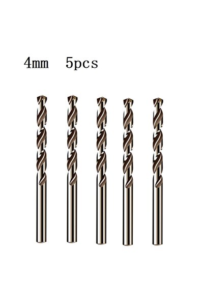 Choice6 4mm 5PCS 5/10pcs HSS M35 Cobalt Drill Bit 1mm 1.5mm 2mm 2.5mm 3mm For...