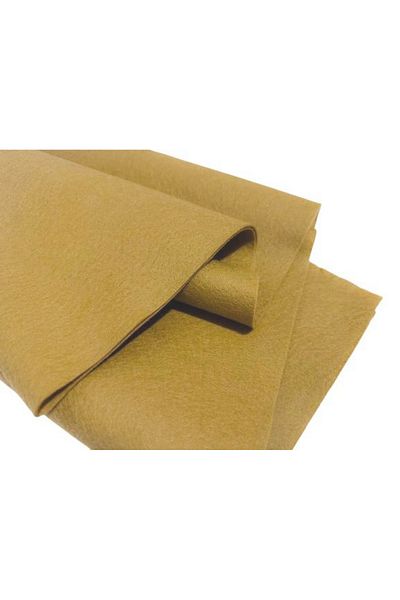feltland Fetru/pasla din lana 100%, moale 1.2mm, 25*40cm - crem