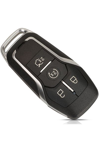 Choice 4 Buttons A jingyuqin Smart Remote Key Case 3/4/5 Button For Ford Mustang Edge Explorer Fusion Monde
