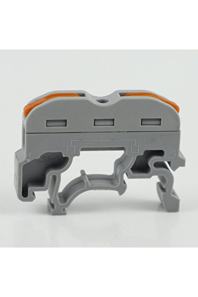 Choice1 10 قطع - رمادي PCT-211 كتلة طرفية سريعة لسلك نوع السكة تضغط على موصل ...