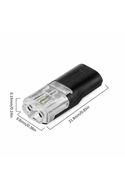 Choice1 12PCS 2 Pin Way Plug Car Waterproof Electrical Connector Wire Cable Automotive 12pieces/set