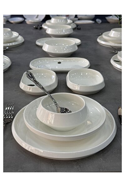 Doğudeko Rumi Koleksiyon Porselen 24 Parça 6 Kişilik Yemek Takımı