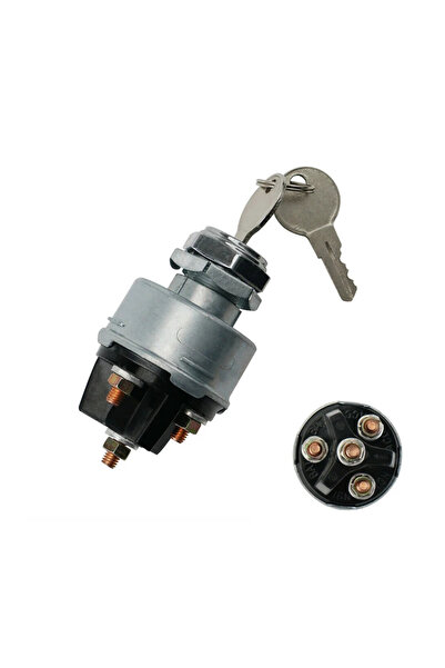 Choice 4-Position Universal Ignition Key Switch 12v Acc/Off/IGN Start For Tractor Forklift Tuning Truck ...