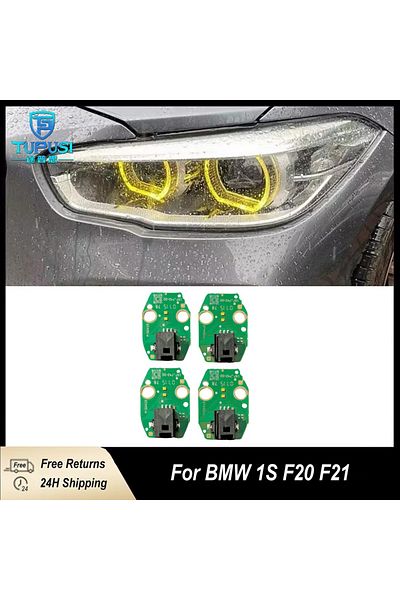 Choice Yellow yellow Yellow Angel Eyes DRL Boards For 2016 2017 2018 BMW 1 series F20 F21 LCI LED Headlight