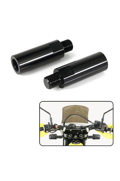 Choice 40mm Higher Right Hand For Honda CRF300L CRF300L Rally 2021-2022 M10*1.25 Motorcycle Rearview Mir...