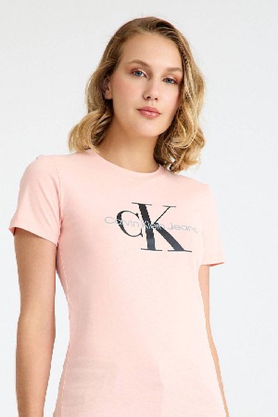 Calvin Klein تي شيرت جينز نسائي ZW0ZW02713TLV