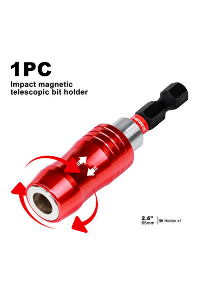 Choice1 1PC Geinxurn 2.6 '' Impact Screwdriver Bit Holders,Magnetic Extension...