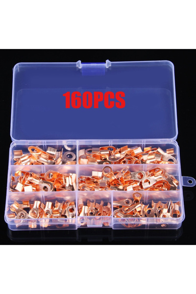 Choice1 160 قطعة 70/160/280/350 قطعة 10 أمبير - 50 أمبير موصل حلقة التجعيد ال...