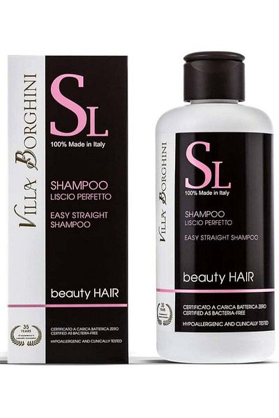 Villa Borghini easy straight shampoo 200 ml