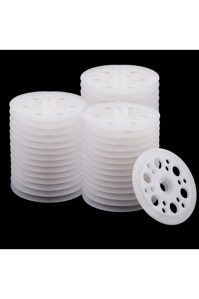 Choice 100Pcs 50/100/200pcs 45mm Plastic Flat Washers Load Spreading Washer Foam Board Washers for Screws F