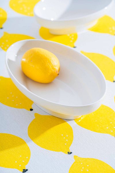 ACAR Aria Oval Porcelain Plate - 20 cm
