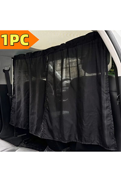 Choice1 ستائر الخصوصية للسيارة من قطعة واحدة سوداء اللون، ستارة فاصلة بين الم...