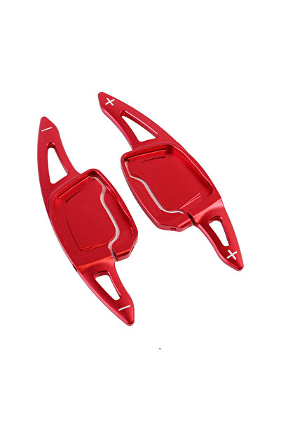 Choice امتداد ذراع ناقل الحركة لعجلة القيادة من الألومنيوم الأحمر لسيارات أود...