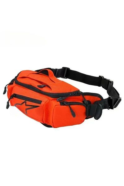 Choice Orange Motorcycle Waist Bag Men Women Waterproof Multiple pockets Purses Waist Pack Leg Bag Waist Mo