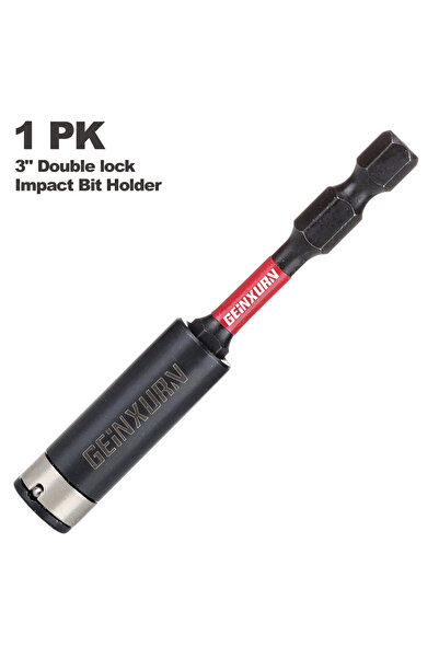 Choice1 حامل رؤوس مفك براغي مغناطيسي من جينكسورن، 3 بوصات، قطعة واحدة، ساق سد...