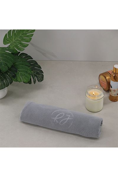 RJ Medium gray bath towel, size 45*100cm, RG