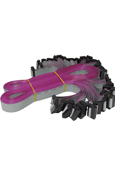 Choice1 100cm 10Pcs 10Pcs/Set 16 Pin LED Display Flat Signal Cable Pure per 5...