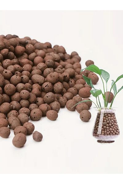Choice 1LB 450G 1LB Reusable Hydroponic Clay Pebbles Natural Hydroponic Growing Clay Pebbles Lightweight, R