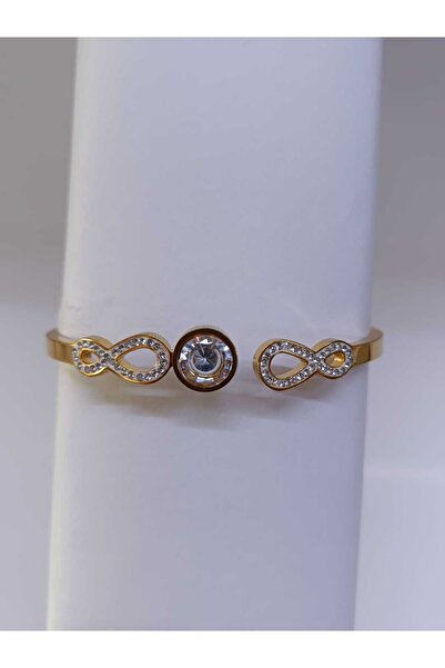 Durak Home أصفاد فولاذية مزينة بحجر الزركون وتفاصيل إنفينيتي