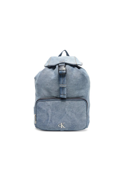 Calvin Klein Ck Lv04f3216g Denım Luna Mını Flap Kadın Sırt Çantası