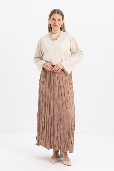 ALLDAY Mink-Elastic Basic Skirt