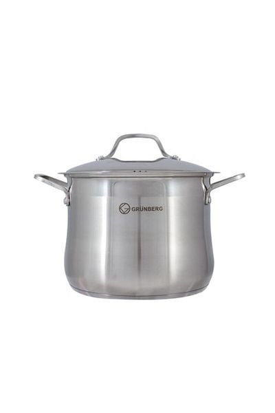 OEM Set Stainless Steel Pot and Lid, Diameter 40 cm, Capacity 35 l, GR3140