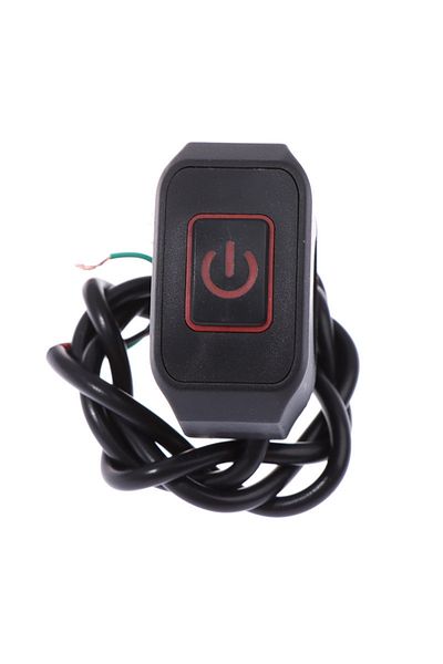 Choice red 1PC Universal Motorcycle Handlebar Switch Button 12V Button Connector Switch for Electric Star P