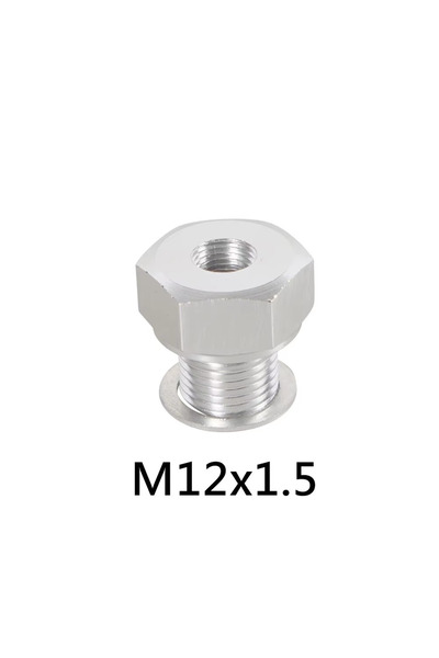 choice2 وصلة محول مستشعر ضغط الزيت M12x1.5 LS من الألومنيوم ذكر M12x1.5 M16x1...
