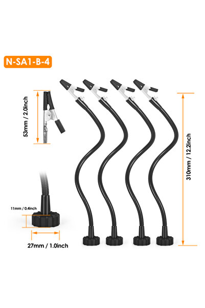 Choice3 N-SA1-B-4 NEWACALOX Magnetic Soldering Hlepping Hand 315mm Flexible A...