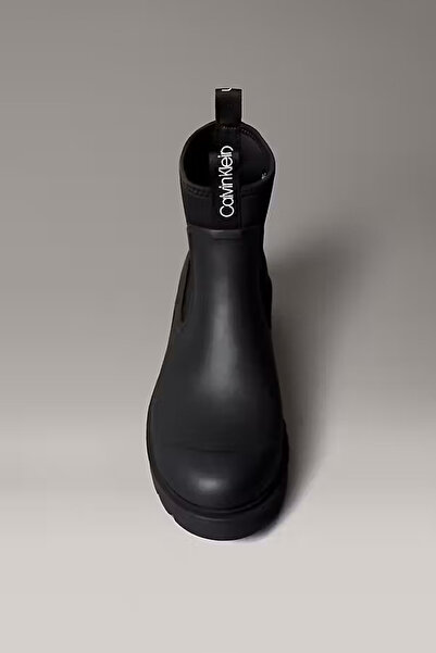 Calvin Klein Erkek Combat Tabanlı Yağmur Botu - Siyah