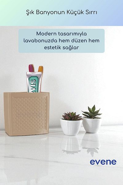 Evene Θήκη οδοντόβουρτσας Βάση οδοντόβουρτσας Βάση οδοντόβουρτσας Βιζόν Χρώμα Μοντέλο 92