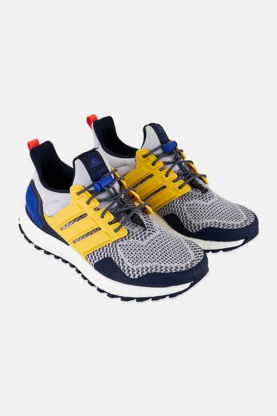 adidas Kids Boy Ultraboost 1,0 Lace Up Running Shoes, Multicolor