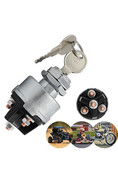 Choice 4-Position Universal Ignition Key Switch 12v Acc/Off/IGN Start For Tractor Forklift Tuning Truck ...