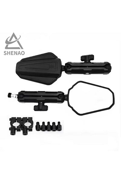 Choice High-quality Universal Motorcycle Rearview Mirror Foldable and Adjustable Viewing Angle Motorcycl...