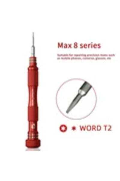 Choice Hexagonal T2 MECHANIC MAX8 Non-slip Screwdriver 0.8 Torx 0.6 Y-Type 1....