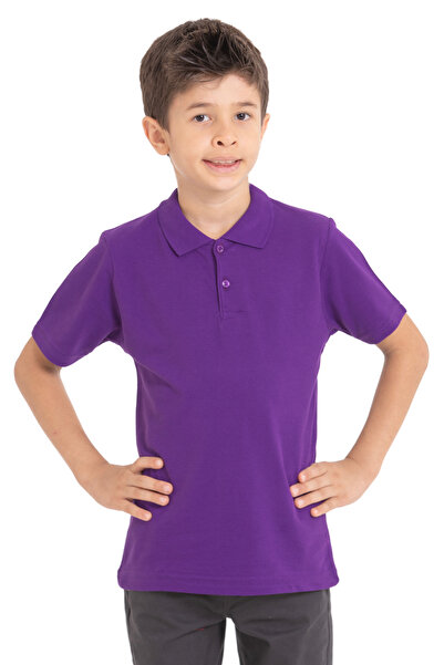 redbug kids Σχολικό μπλουζάκι με λαιμόκοψη πόλο από χτενισμένο βαμβάκι