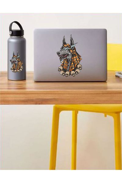 stickerusta Anubis Old Egypt Car Auto Motorcycle Sticker 00055