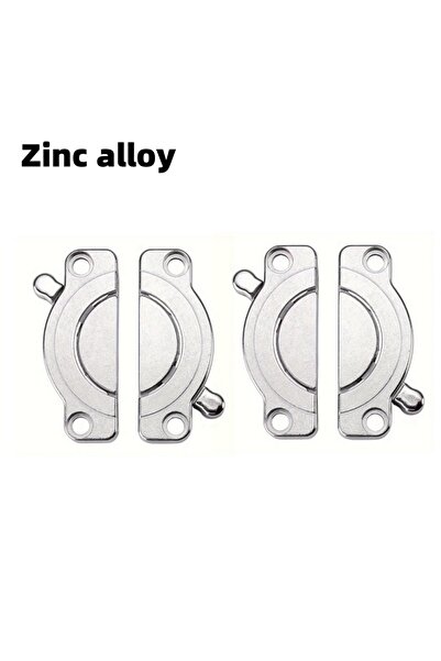 Choice موصلات سطح الطاولة المصنوعة من سبائك الزنك، قطعتان، مشبك طاولة، مجموعة...