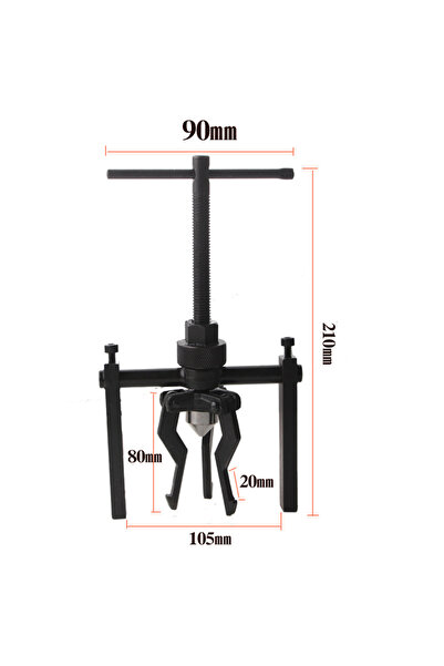 choice2 ساحب محامل داخلية ثلاثي الفك شديد التحمل من 12 إلى 50 مم، مستخرج تروس...