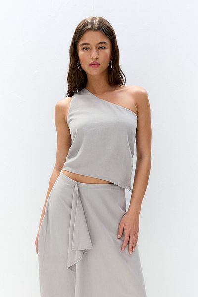 Pull & Bear Asymmetric rustic top