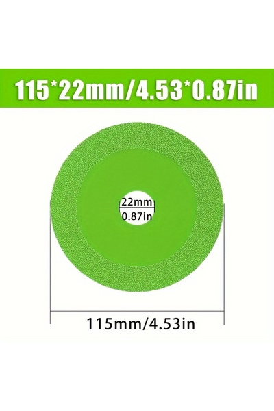 choice2 115 X 22mm 1pc 100/115/125mm Diamond Glass Cutting Blade Thin Saw Bla...