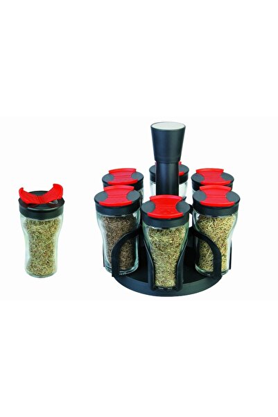 OEM Set condimente 6 recipiente cu suport rotativ