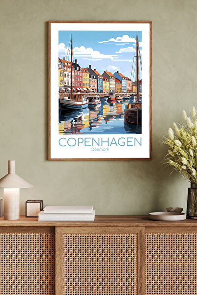 Dekorsiahome Tablou dintr-o bucată cu rame din lemn TK0856