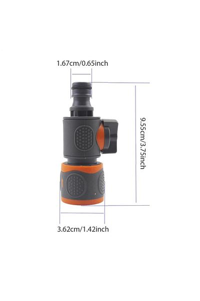 Choice Black Water Hose Connectors and Fittings in-Lines Water Hose Fittings Quick Release Water Hose Adapt