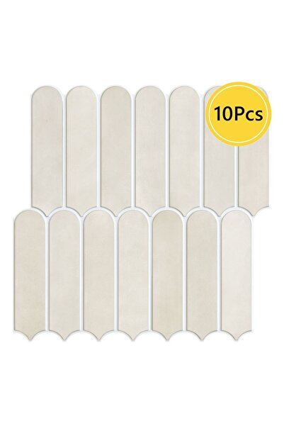 Choice كريم توليدو - ١٠ قطع ١٠ قطع من ألواح الجدران ثلاثية الأبعاد غير اللامع...